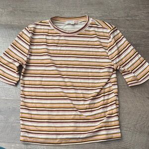 Striped Short Sleeve Tee
